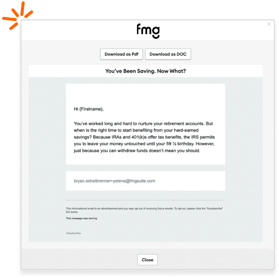 Catchlight Integrates with FMG